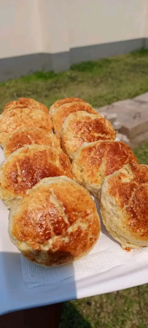 Freshly baked scones